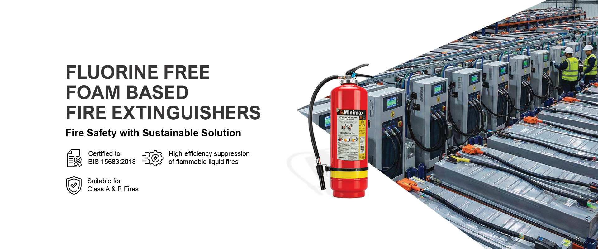 Three Fires Minimax Fire Extinguishers: Protecting India Safely